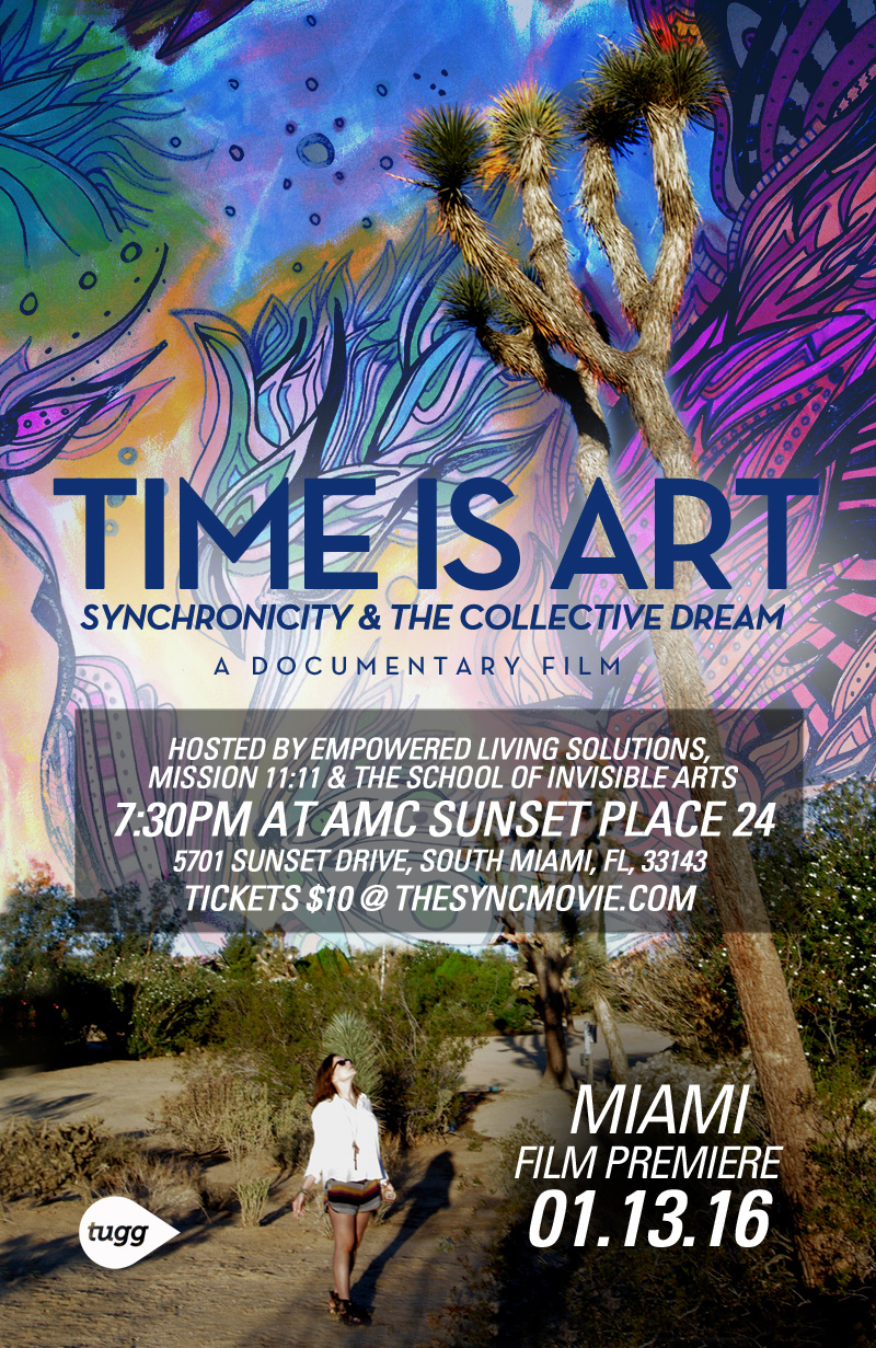 miami, time is art, theater premiere