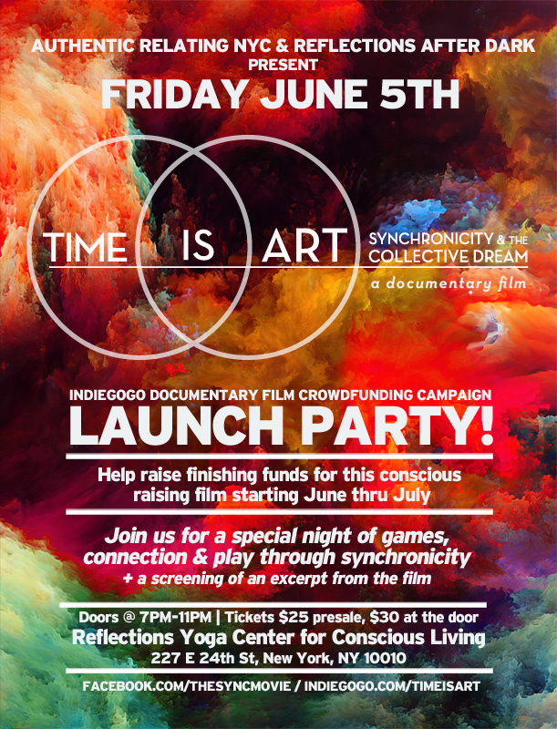 time is art, indiegogo, crowdfunding