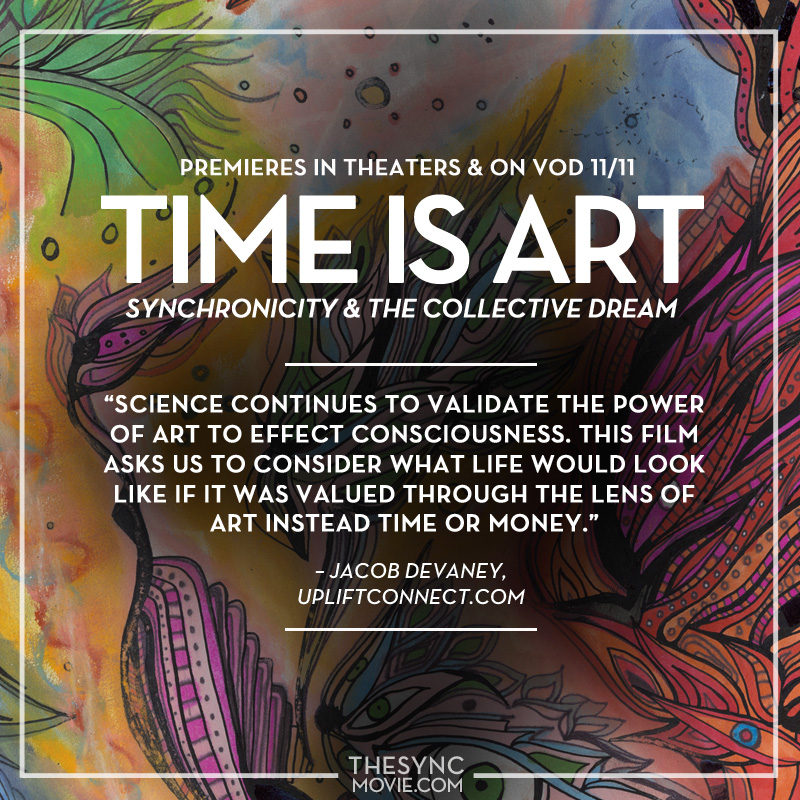 time is art, film, movie, documentary, the sync movie