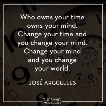 jose arguelles, time is art