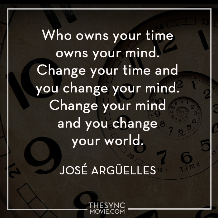 jose arguelles, time is art